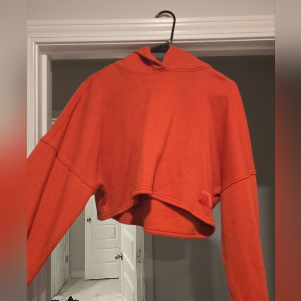 Savage X Fenty Essential Cropped Hoodie NWOT